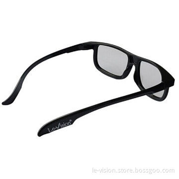 Circular Polarized 3D Glasses for Passive Cinema and Projector Cinema